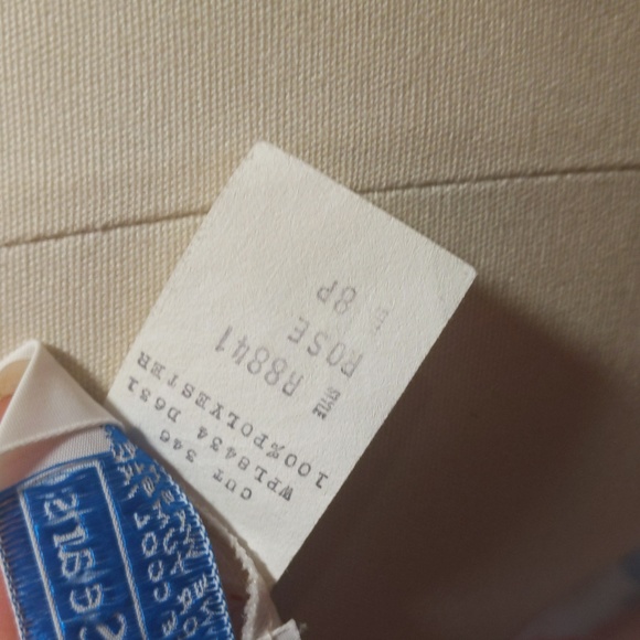 Vintage Sears Midi length white/Floral Dress fit and flare Size 8 petite - Picture 9 of 9